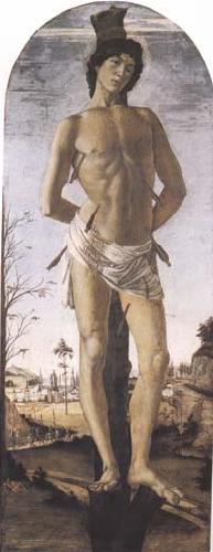 Sandro Botticelli St Sebastian oil painting image
